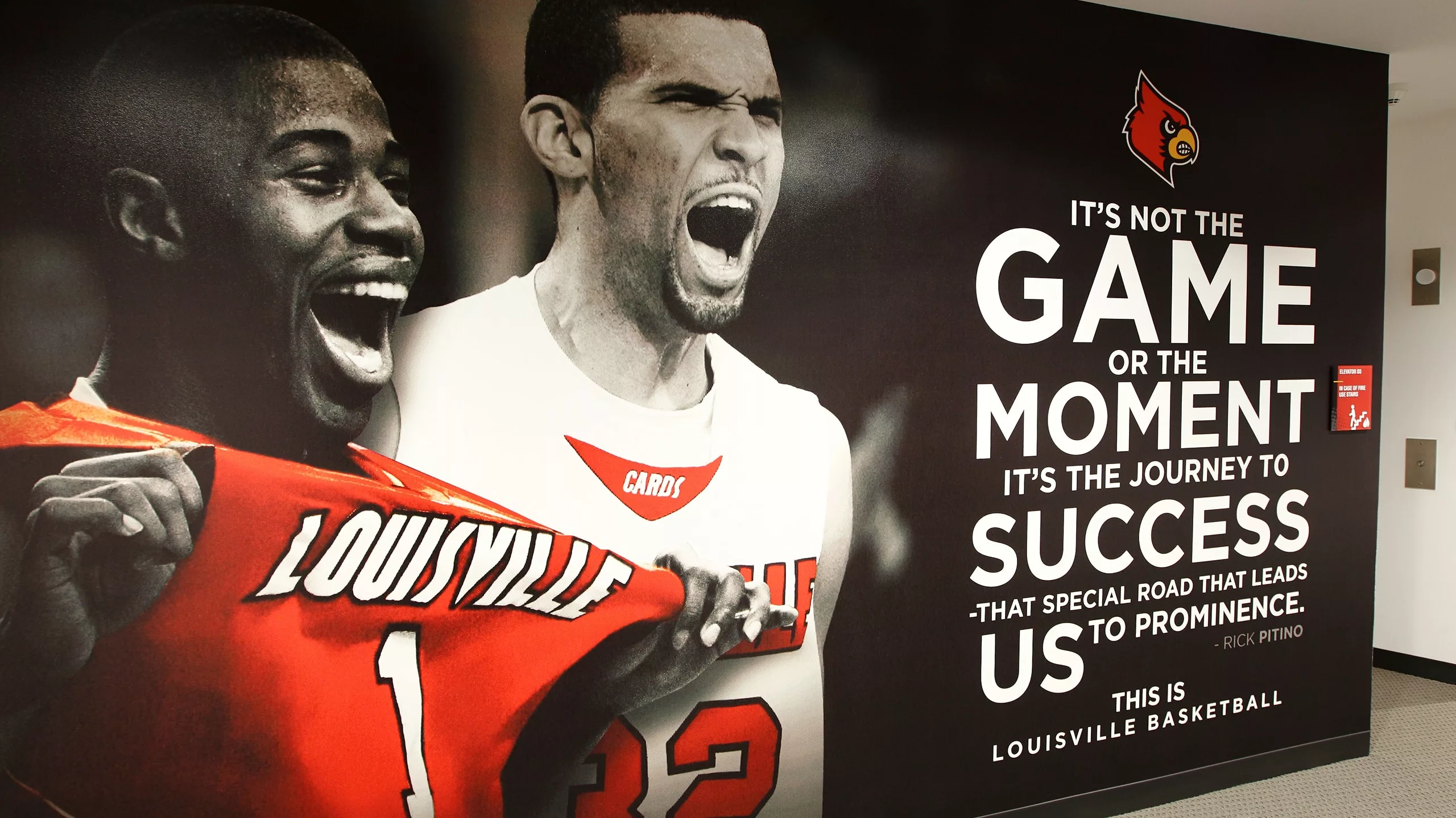 Louisville Basketball mural
