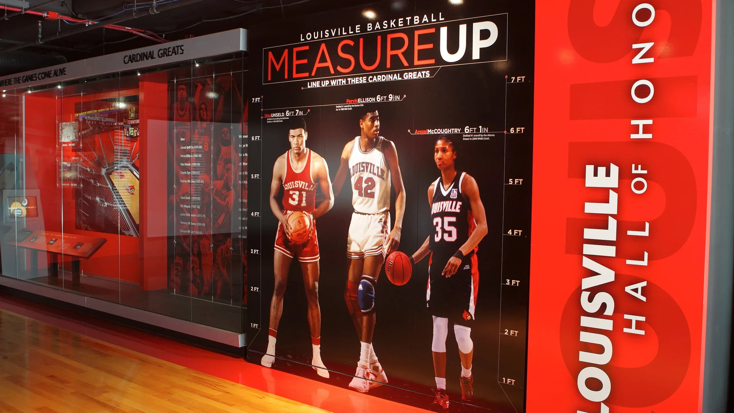 Measure Up display